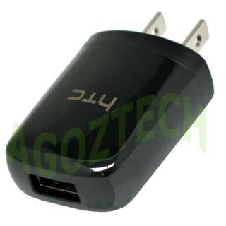 OEM Home Charger+USB Data Cable HTC AMAZE EVO SHIFT 4G 3D DROID 