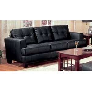   Coaster Samuel Black Seat Cushion Sofa Coaster Sofas