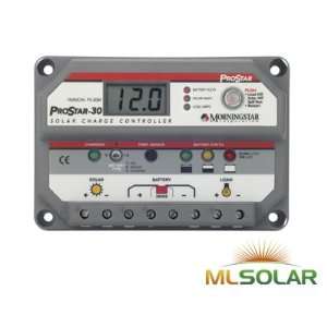   ProStar PS 30M PWM Solar Battery Charge Controller, 30 Amp 12/24 Volts