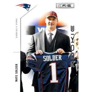  Nate Solder New England Patriots 2011 Rookies and Stars 