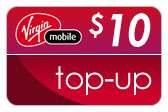 Virgin Mobile Refill Minutes Instant Prepaid Airtime