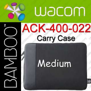 Wacom Bamboo Fun/Craft Medium Carry Case Nylon Bag Pen  