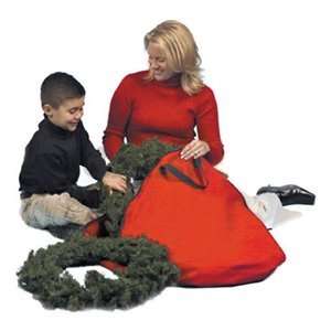  36 Red Durable Christmas Wreath Protective Storage Bag 