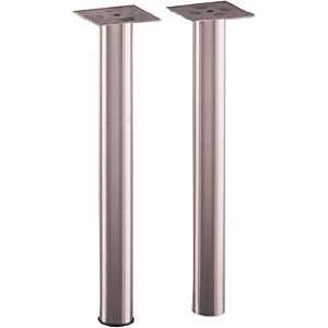  Gibraltar Stainless Steel Table Leg, 27 3/4 in. H x 3 in 