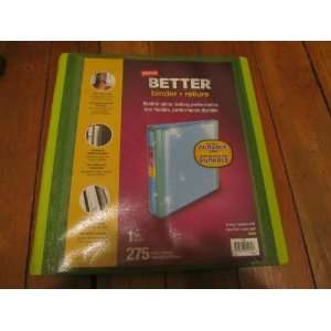  1  Better® Glitter View Binder with D Rings 