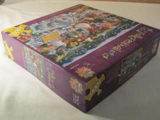 Eric Dowdle 1000 Puzzle Town Square Complete  