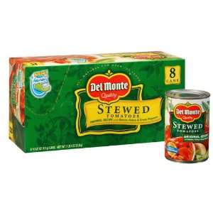 Del MonteÂ® Stewed Tomatoes   8/14.5 oz. cans  Grocery 