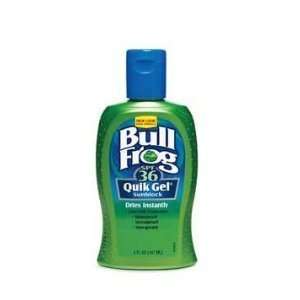  Bullfrog Sunblock Quick Gel Spf 36 5.0oz {Pack of 2 