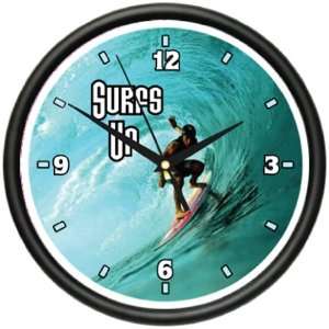  SURFING 1 Wall Clock surf board wax surfer shorts new 