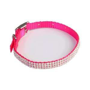  Swarovski Crystal Dog Collar Opalescent Pink 10 Pet 