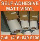 eco solvent wide format printing paper self adhesive vinyl banner