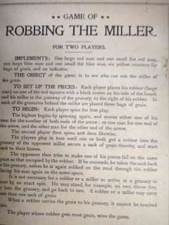   victorian ROBBING THE MILLER McLOUGHLIN GAME COVER great to frame