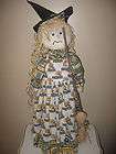 green bay packer corner witch doll nfl fabric dress fun