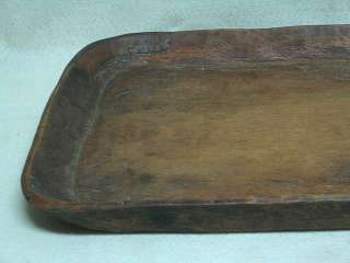 Rectangle Chinese Antique Country Style Wood Tray H9 1c  