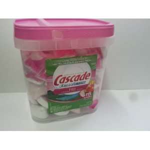 Cascade 115 Count Dishwasher Extra Action Thai Gragon Fruit Scent 