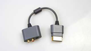 Optical Audio Adapter For XBOX 360 HDMI AV Cable Grey OHIO Fast 