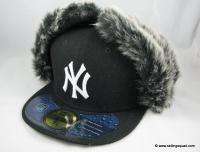 NEW YORK YANKEES DOG EAR HAT 59 FIFTY NEW ERA BLACK FITTED WATER 