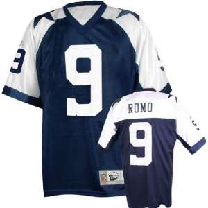  Tony Romo #9 Dallas Cowboys Replica Throwback NFL Jersey 