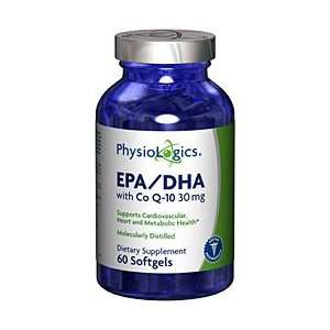  PhysioLogics EPA DHA with CoQ 10 30mg Health & Personal 