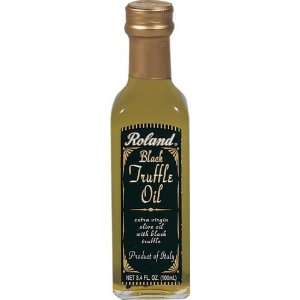 Roland Black Truffle Oil From Italy, 1.86 Ounce Jars 