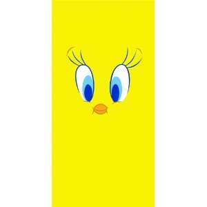  Looney Tunes Beach Towel Tweety Bird Face Style