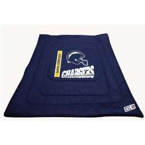   Chargers Locker Room Twin Size Jersey Comforter