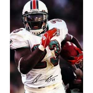  Ronnie Brown Autographed Picture   VERT/WAIST 