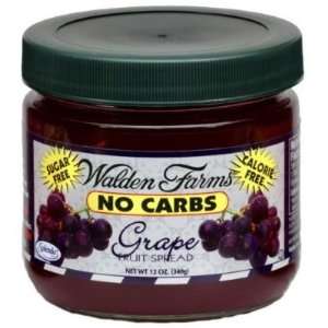 Walden Farms  Fruit Spread, Grape, 12oz