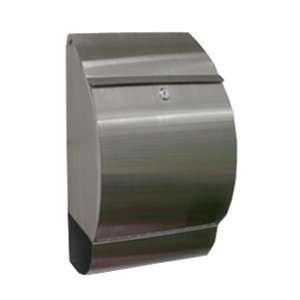   Wall Mounted Stainless Steel Jensen Mailbox with