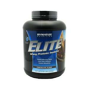  Dymatize Elite Whey Protein Isolate   Chocolate Fudge   5 