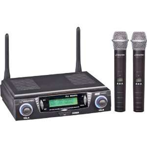  UHF Dual Channel Handheld Wireless Mic System Electronics