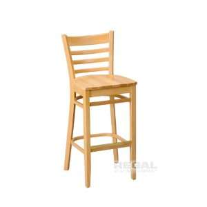  Regal 415W Wood Ladder Back 30 Bar Stool